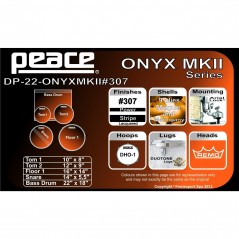 BATTERIA PEACE ONYX II DP-22ONYX-MKII-5 +307 Power Stripe - vaiconlasigla