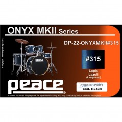 BATTERIA PEACE ONYX II DP-22ONYX-MKII-5 +315 Lapis Lazuli