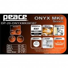 BATTERIA PEACE ONYX II DP-20ONYX-MKII-5 +307 Power Stripe - vaiconlasigla