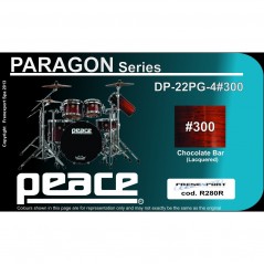 BATTERIA PEACE PARAGON DP-22PG-4-C1 +300 CHOCOLATE BAR