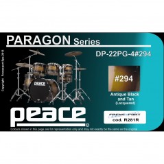 BATTERIA PEACE PARAGON DP-22PG-4-C1 +294 BLACK & TAN