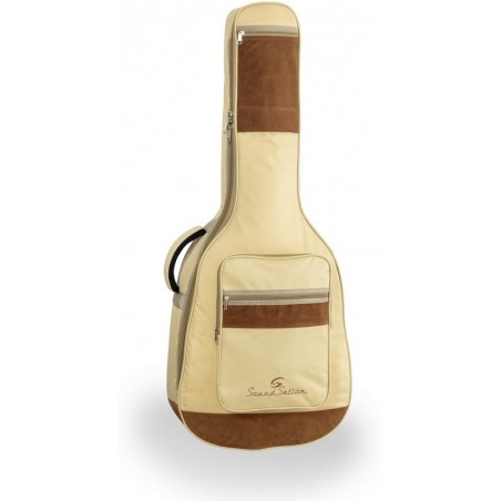 SOUNDSATION SUEDE-C-HC Borsa chitarra classica con inserti in pelle suede - vai con la sigla
