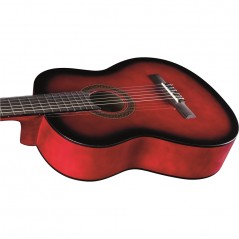 EKO CS-10 4/4 RED BURST- chitarra classica - vaiconlasigla
