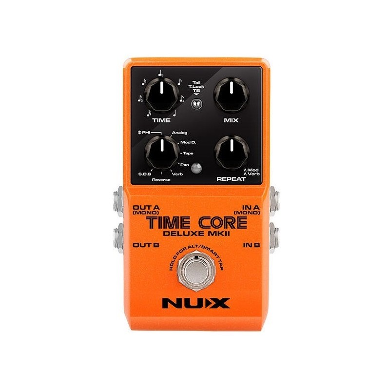 NUX TIME CORE DELUXE MKII, Pedale delay con looper