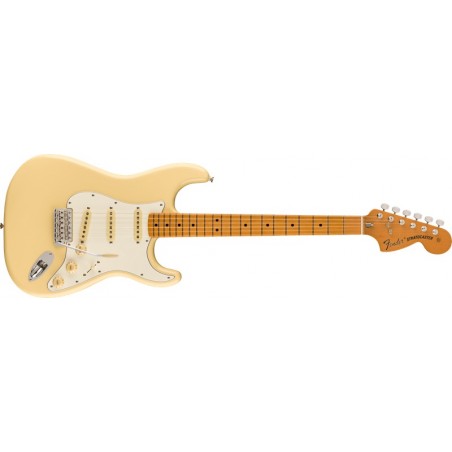 FENDER Vintera II '70s Stratocaster, Maple Fingerboard, Vintage White - vai con la sigla