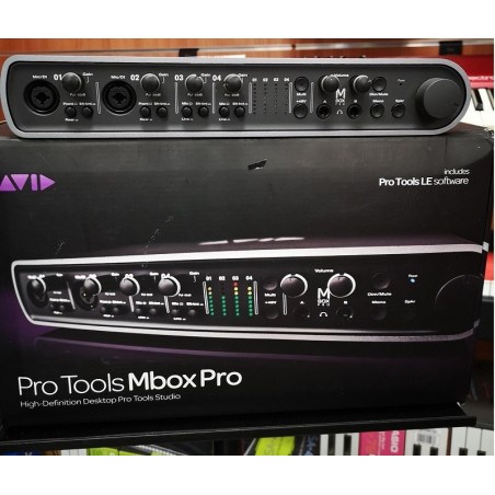 AVID Mbox Pro interfaccia audio firewire - usato -