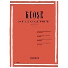 KLOSE' 20 Studi Caratteristici. per Clarinetto - vaiconlasigla