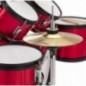 SOUNDSATION JDK100-MR Drum Set 5 pcs junior metallic red