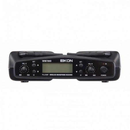 EIKON WM700DM doppio radiomicrofono a mano UHF