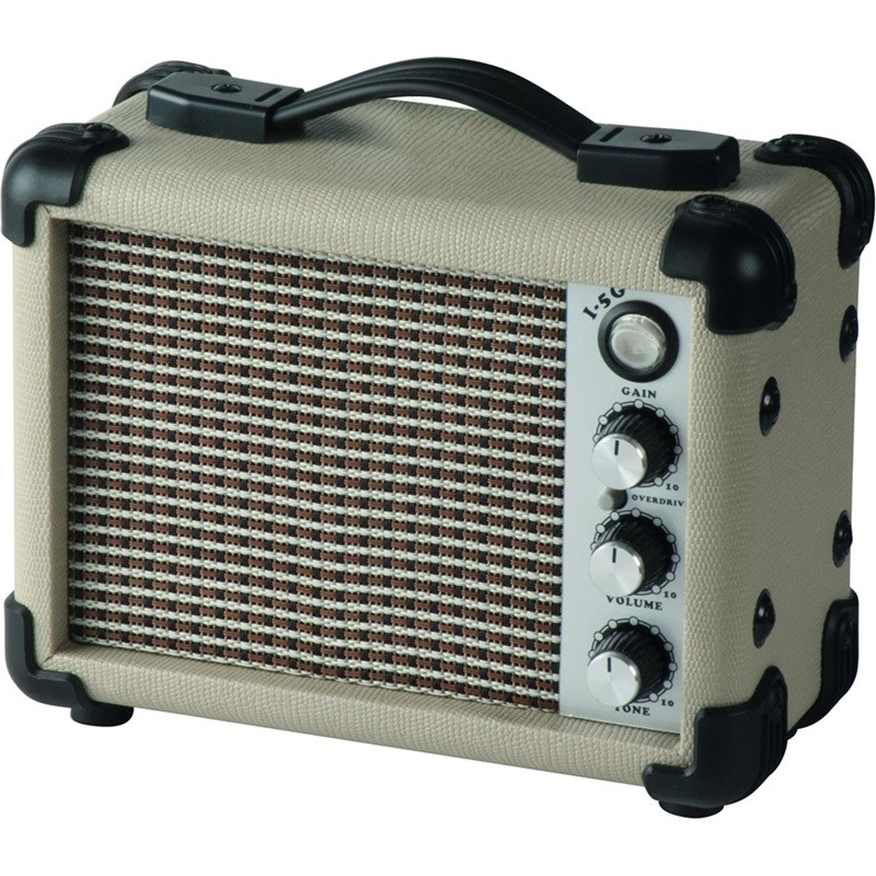 EKO GUITARS - I-5G WHITE amplificatore a batteria per chitarra elettrica