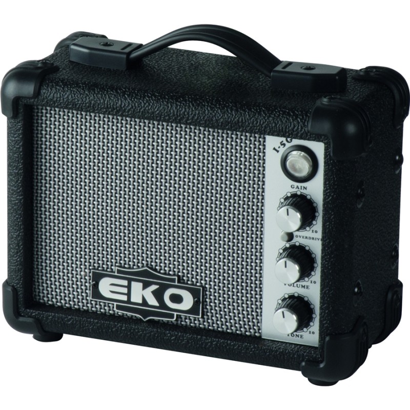 EKO GUITARS - I-5G BLACK amplificatore a batteria per chitarra elettrica