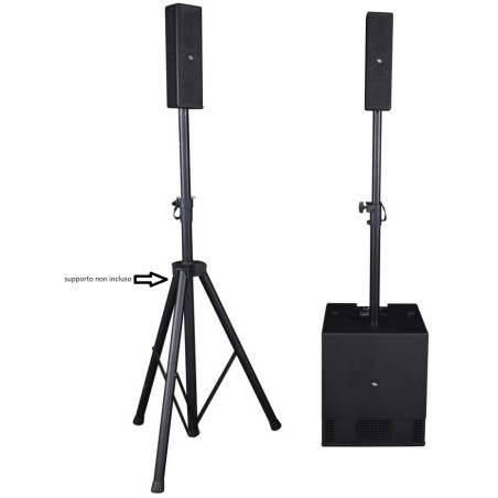 PROEL SESSION4 Sistema Audio Professionale a Colonna Mono/Stereo