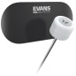 EVANS EQPB2, Doppia patch EQ in nylon nero per grancassa EVANS EQPB2, Doppia patch EQ in nylon nero per grancassa