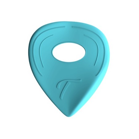 Plick The Pick Thunder, resina azzurro chiaro - vai con la sigla