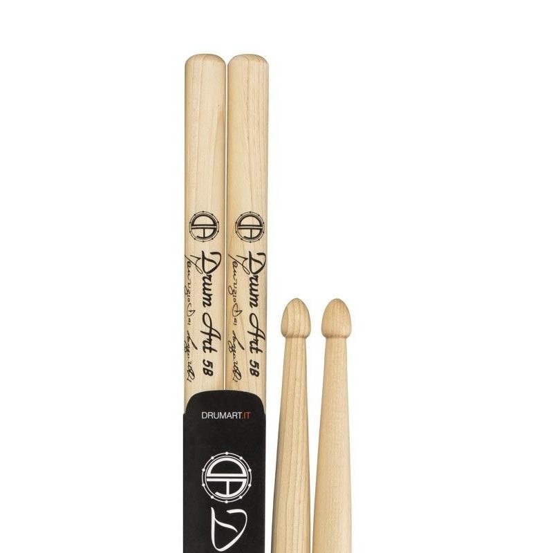 DRUM ART bacchette Hickory 5B signature MAURIZIO DEI LAZZARETTI DRUM ART bacchette Hickory 5B signature MAURIZIO DEI LAZZARETTI