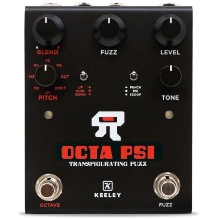 KEELEY Octa Psi Transfigurating Fuzz - vai con la sigla