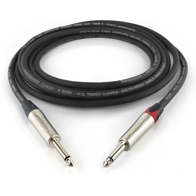 REFERENCE GCR2-BK-JJ-6-N Cavo Jack - Jack 6 Metri REFERENCE GCR2-BK-JJ-6-N Cavo Jack - Jack 6 Metri