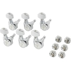 Fender Locking Stratocaster/Telecaster All Short Post Tuning Machine Set - vai con la sigla