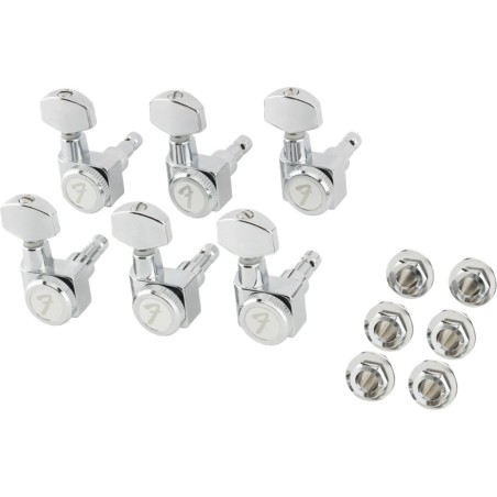 Fender Locking Stratocaster/Telecaster All Short Post Tuning Machine Set - vai con la sigla