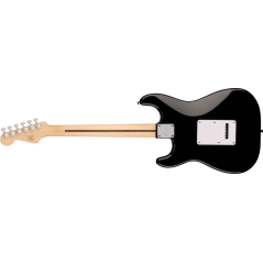 FENDER Squier Sonic Stratocaster, Maple Fingerboard, White Pickguard, Black