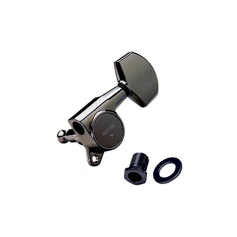 GOTOH SG381-01-CK-L3R3Meccaniche per Chitarra Elettrica e Acustica, L3+R3, Cosmo Black GOTOH SG381-01-CK-L3R3Meccaniche per Chitarra Elettrica e Acustica, L3+R3, Cosmo Black
