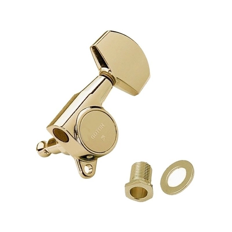 GOTOH SG381-01-GG-L3R3Meccaniche per Chitarra Elettrica e Acustica, L3/R3, Dorata GOTOH SG381-01-GG-L3R3Meccaniche per Chitarra Elettrica e Acustica, L3/R3, Dorata