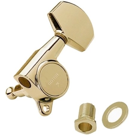 GOTOH SG381-01-GG-L3R3Meccaniche per Chitarra Elettrica e Acustica, L3/R3, Dorata - vai con la sigla