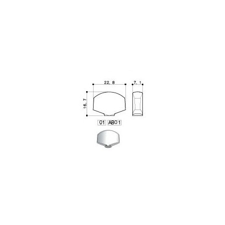GOTOH SG381-01-GG-L3R3Meccaniche per Chitarra Elettrica e Acustica, L3/R3, Dorata