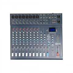 MIXER 12CH STUDIOMASTER CLUB XS12+ CON LETTORE, BT & FX