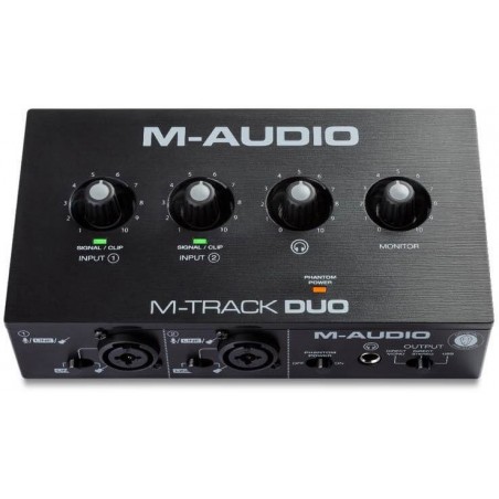 M-AUDIO M-Track Duo, Interfaccia audio USB a 2 canali - vai con la sigla