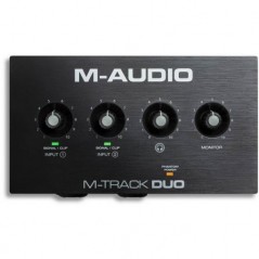M-AUDIO M-Track Duo, Interfaccia audio USB a 2 canali - vaiconlasigla