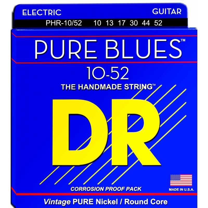 DR PHR-10/52 PURE BLUES, corde per chitarra elettrica