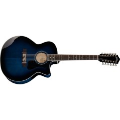 GUILD F-2512CE DELUXE MAPLE 12-STRING DARK BLUE BURST