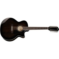 GUILD F-2512CE DELUXE MAPLE 12-STRING TRANS BLACK BURST