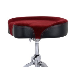 MAPEX IT T865SER SEGGIOLINO A SELLA CON SEDUTA IN TESSUTO ROSSO SERIE 800