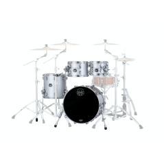 MAPEX IT SE504XBPD SATURN EVOLUTION BIRCH FUSION 4 PEZZI IRIDIUM SILVER