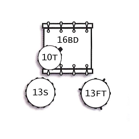 TAMBURO TB OPERA416ZS