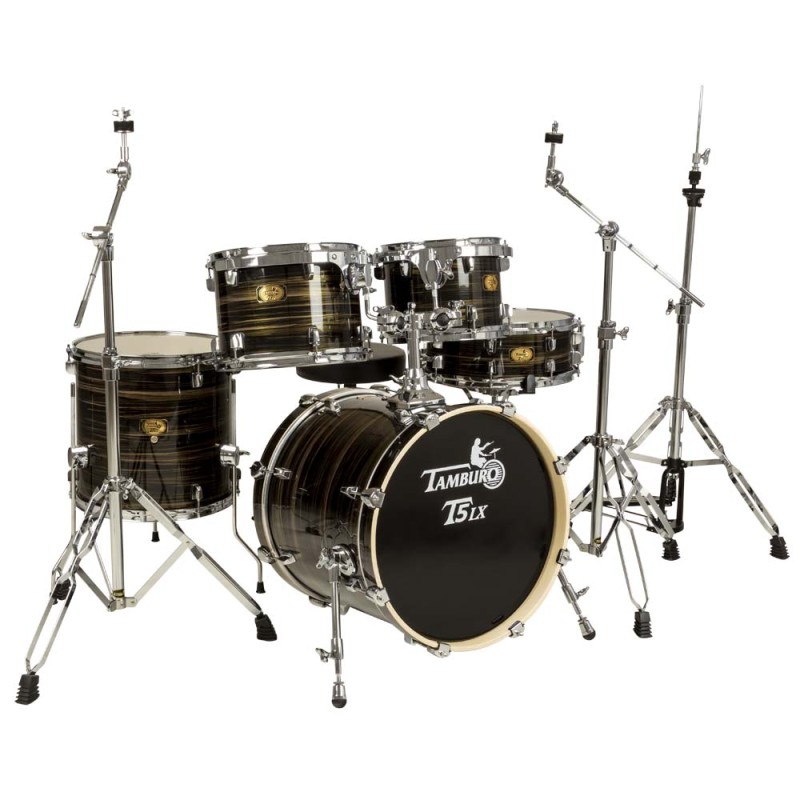 TAMBURO T5 LX DRUM SET STANDARD 18 - TB T5LXS18WGBK TAMBURO T5 LX DRUM SET STANDARD 18 - TB T5LXS18WGBK