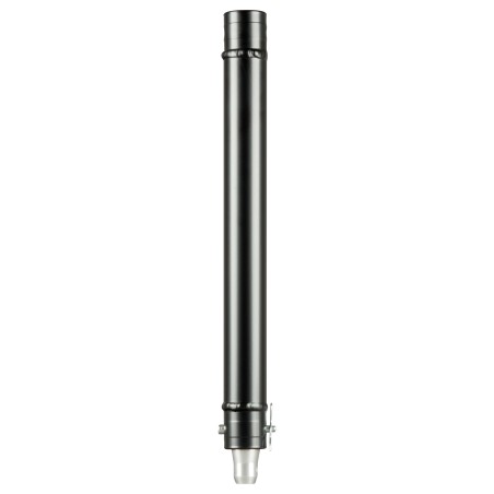 MODULA Black aluminum tube length 150 cm