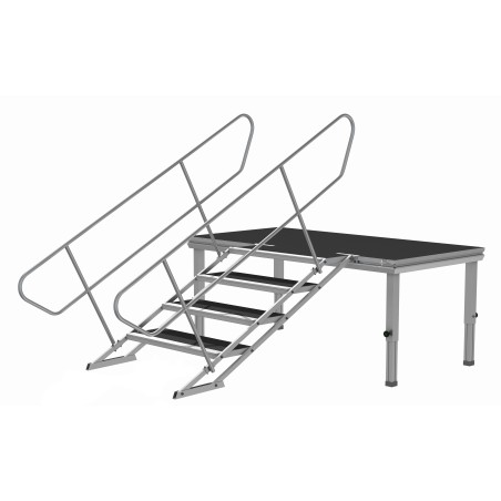 MODULA Left handrail for adjustable stair