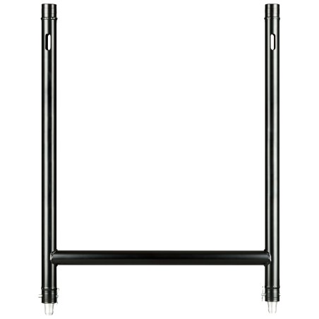 MODULA H-Tube 100x80 cm black