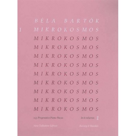 Béla Bartók: Mikrokosmos 1 Definitive Edition - vai con la sigla
