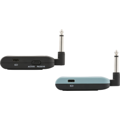 FENDER Telepath Wireless System, Mystic Ice Blue and Black - vai con la sigla