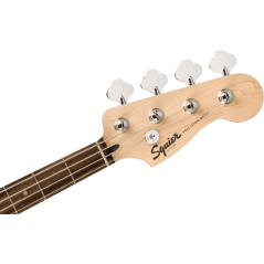 FENDER Squier Sonic Precision Bass, Laurel Fingerboard, White Pickguard, Black