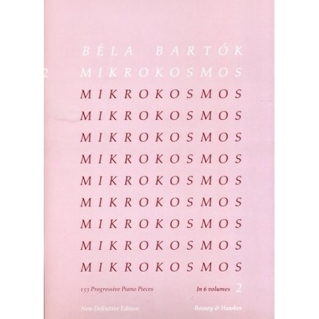 Béla Bartók: Mikrokosmos 2 Definitive Edition - vaiconlasigla