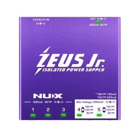 NUX NIP-Z6 Alimentatore multiplo professionale (6 uscite) - vai con la sigla