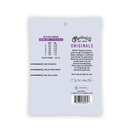 Martin & Co. - M175 11-52 BRZ MARTIN ORIGINALS