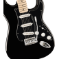 FENDER FSR Squier Sonic Stratocaster, tastiera in acero, battipenna nero, colore black FENDER FSR Squier Sonic Stratocaster, tastiera in acero, battipenna nero, colore black