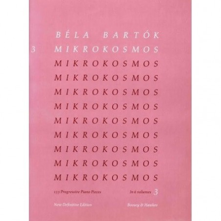Béla Bartók: Mikrokosmos 3 Definitive Edition - vai con la sigla