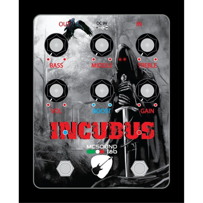 MCSOUND Lab INCUBUS - distorsore HI-GAIN MCSOUND Lab INCUBUS - distorsore HI-GAIN